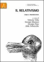 Il relativismo. Temi e prospettive