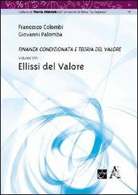 Ellissi del valore - Francesco Colombi,Giovanni Palomba - copertina