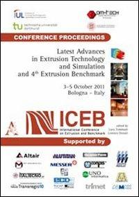 Latest advances in extrusion technology and simulation Europe and 4nd Extrusion benchmark - copertina