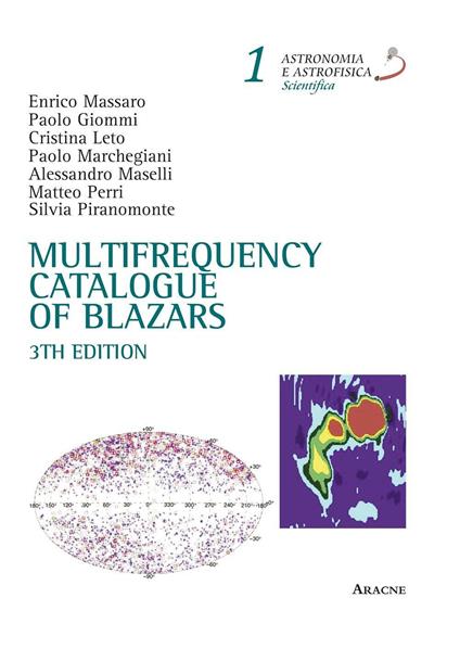 Multifrequency Catalogue of Blazars - Enrico Massaro - copertina