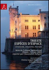 Trieste, espèces d'espace. Littérature, géographie, politique - copertina