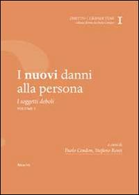 I nuovi danni alla persona. I soggetti deboli. Vol. 1 - copertina