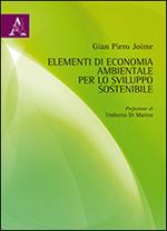 Elementi di economia ambientale per lo sviluppo sostenibile