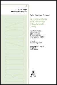 La rappresentanza delle minoranze nel Parlamento - Carlo Ferraris - copertina