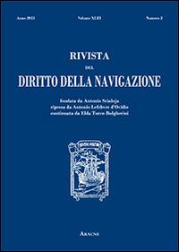 Diritto della navigazione (2013). Vol. 43 - copertina