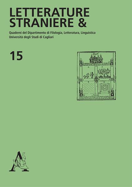 Letterature straniere &. Quaderni della Facoltà di lingue e letterature straniere dell'Università degli studi di Cagliari. Vol. 15 - copertina