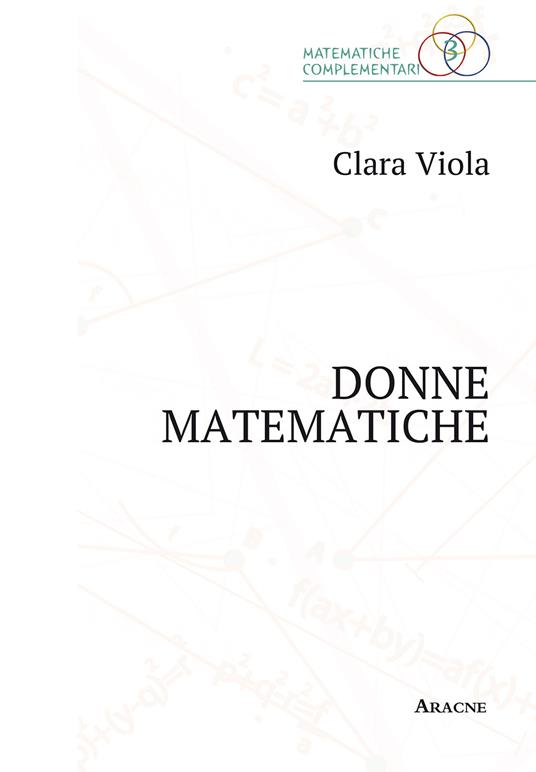 Donne matematiche - Clara Viola - copertina