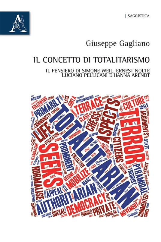 Il concetto di totalitarismo. Il pensiero di Simone Weil, Ernest Nolte, Luciano Pellicani e Hanna Arendt - Giuseppe Gagliano - copertina