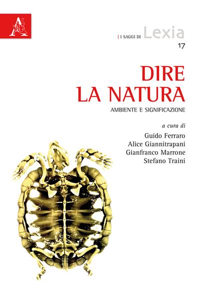 Dire la natura. Ambiente e significazione - copertina
