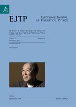 Electronic journal of theoretical physics. Ediz. italiana e inglese. Vol. 33
