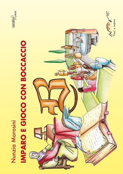 Imparo e gioco con Boccaccio - Nunzia Morosini - copertina
