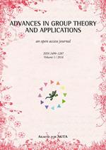 Advances in group theory and applications (2016). Vol. 1