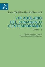 Vocabolario del romanesco contemporaneo. Lettera I, J