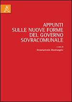 Appunti sulle nuove forme del governo sovracomunale