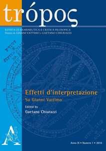 Rivista di ermeneutica e critica filosofica (2016). Vol. 1: Su Gianni Vattimo