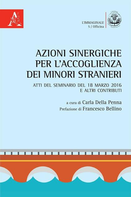 Azioni sinergiche per l’accoglienza dei minori stranieri. Atti del seminario e altri contributi (18 marzo 2016) - copertina