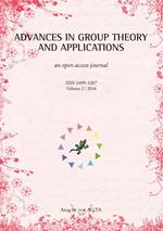 Advances in group theory and applications (2016). Vol. 2