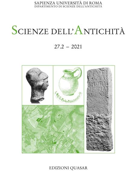 Scienze dell'antichità. Storia, archeologia, antropologia (2021). Ediz. multilingue. Vol. 27/2: Roma e la formazione di un'Italia «romana» - copertina