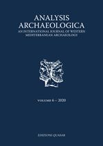 Analysis archaeologica. An international journal of western mediterranean archaeology (2020)