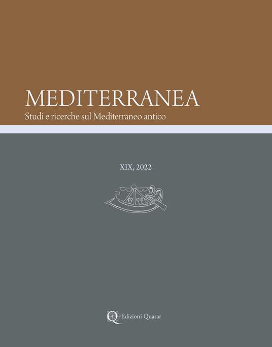 Mediterranea. Studi e ricerche sul Mediterraneo antico (2022). Vol. 19 - copertina