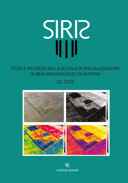 Siris. Studi e ricerche della Scuola di specializzazione in beni archeologici di Matera (2022). Vol. 22 - copertina