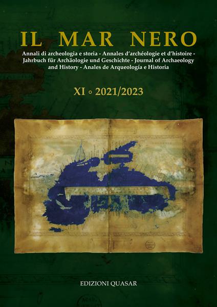 Il Mar Nero. Annali di archeologia e storia (2021/2023). Vol. 11 - copertina