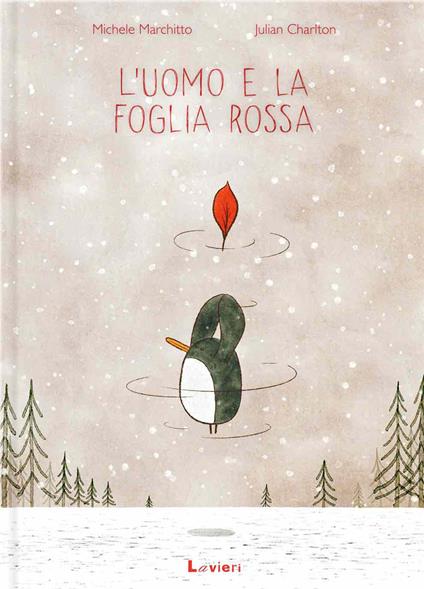L'uomo e la foglia rossa - Michele Marchitto - copertina