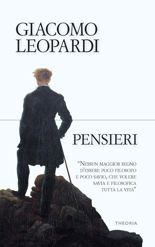 Pensieri - Giacomo Leopardi - copertina