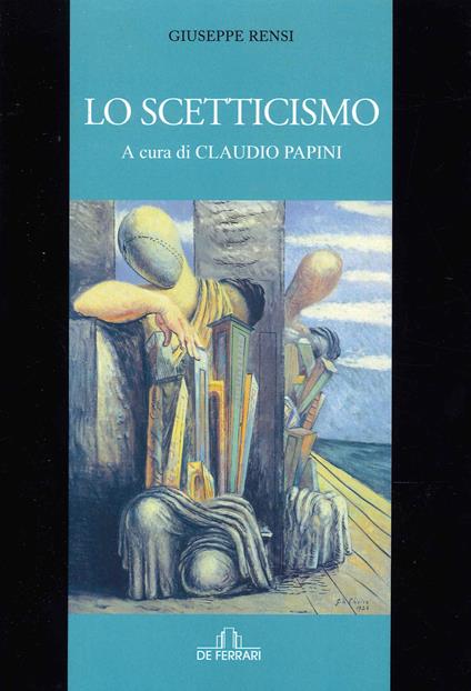 Lo scetticismo - Giuseppe Rensi - copertina