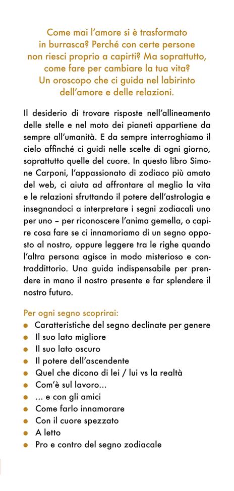 L'oroscopo per cambiare la tua vita - Simone Carponi - 3
