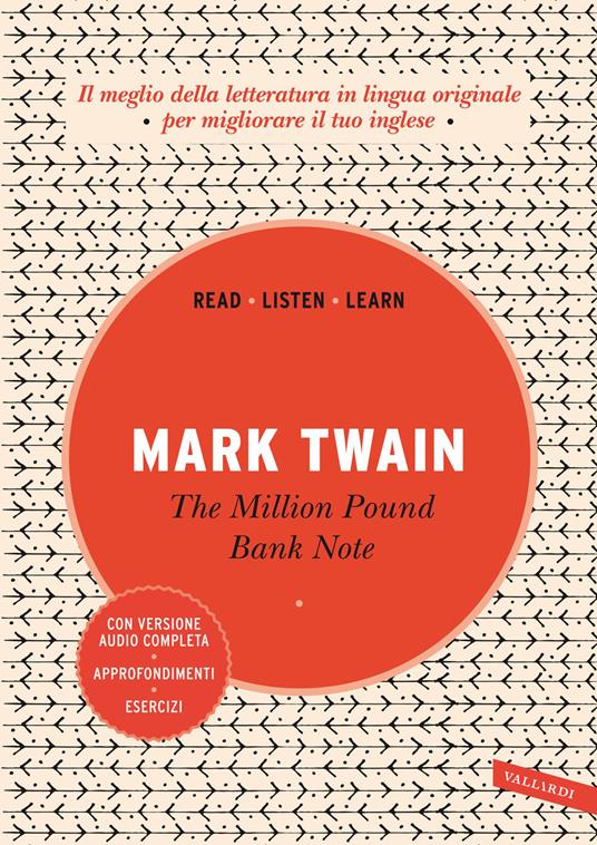 The million pound bank note. Con versione audio completa - Mark Twain - copertina