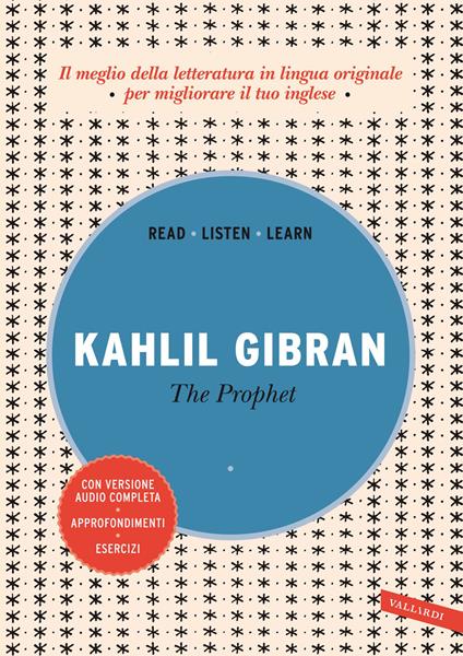 The prophet. Con versione audio completa - Kahlil Gibran - copertina