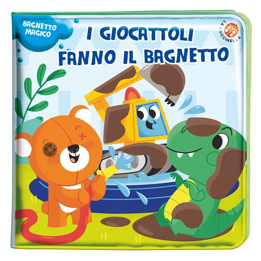 I giocattoli fanno il bagnetto! Ediz. a colori - Mattia Cerato - copertina