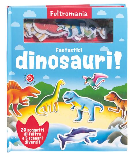 Fantastici dinosauri! Ediz. a colori. Con gadget - copertina