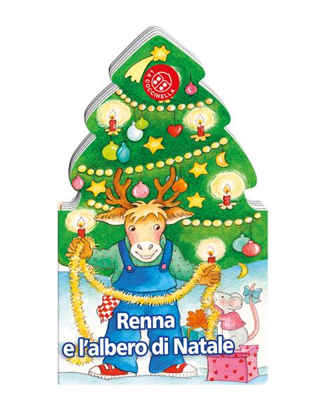 Renna e l'albero di Natale. Ediz. a colori - Gabriele Clima,Anne-Marie Frisque - copertina