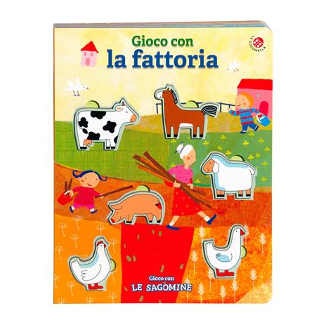 Gioco con la fattoria. Ediz. a colori - Gabriele Clima,Francesca Crovara - copertina
