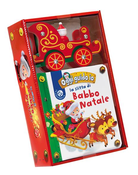 La slitta di Babbo Natale. Blu oggi guido io. Ediz. a colori. Con Giocattolo - Emilie Beaumont,Nathalie Bélineau,Alexis Nesme - 2