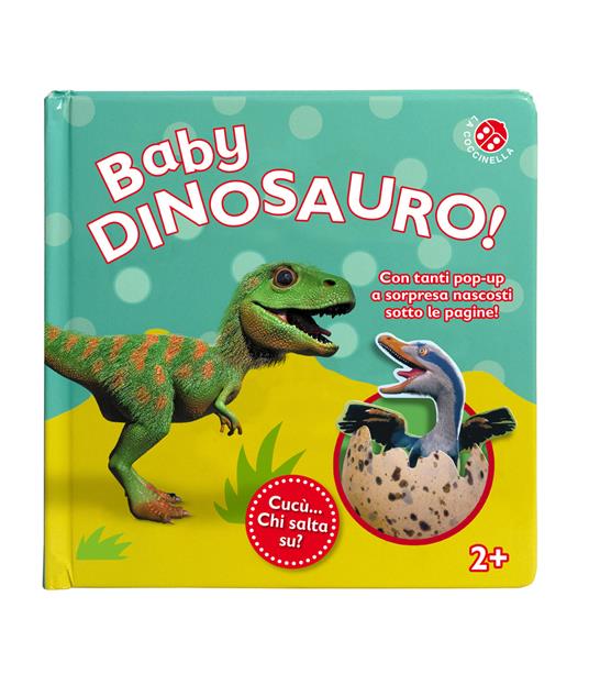 Baby dinosauro. Cucù... chi salta su? Libro pop-up. Ediz. illustrata - copertina