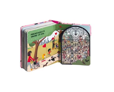 Love block. Oltre 100 pagine cartonate sull'amore nelle famiglie di animali. Ediz. a colori - 9