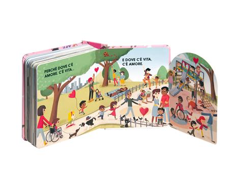 Love block. Oltre 100 pagine cartonate sull'amore nelle famiglie di animali. Ediz. a colori - 10