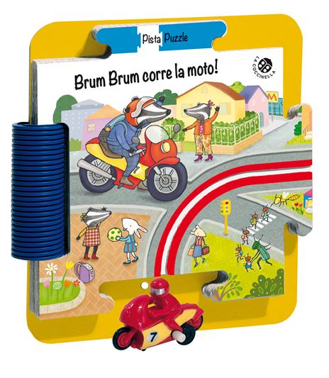 Brum brum corre la moto. Ediz. a colori - Giovanna Mantegazza - 2