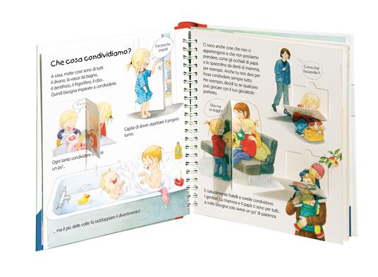 Aiuto gli altri e imparo a condividere. Un libro con tante finestrelle. Ediz. a colori - Doris Rübel - 2