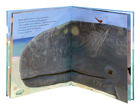 Solo una goccia. Storia di una balena e del pettirosso che voleva salvarla. Ediz. a colori - Gabriele Clima,Simona Mulazzani - 6