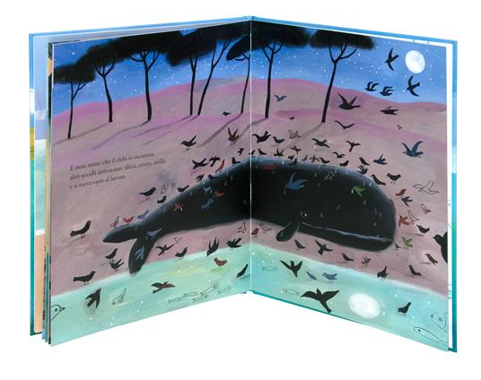 Solo una goccia. Storia di una balena e del pettirosso che voleva salvarla. Ediz. a colori - Gabriele Clima,Simona Mulazzani - 7