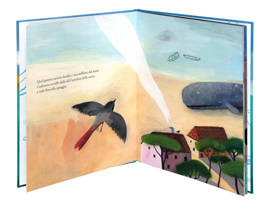 Solo una goccia. Storia di una balena e del pettirosso che voleva salvarla. Ediz. a colori - Gabriele Clima,Simona Mulazzani - 9