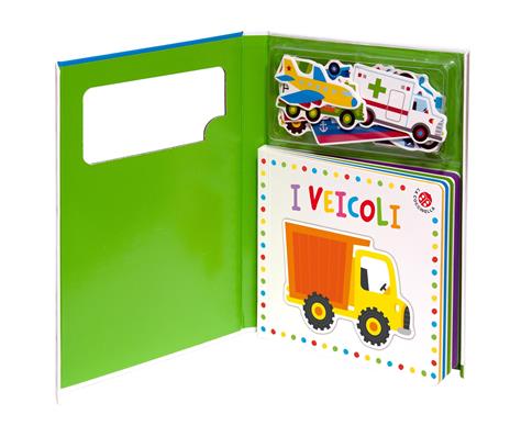 I veicoli. Gioco e imparo. Ediz. a colori. Con 12 sagome colorate - 4