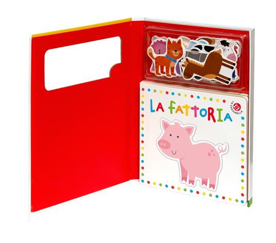 La fattoria. Gioco e imparo. Ediz. a colori. Con 12 sagome colorate - 2