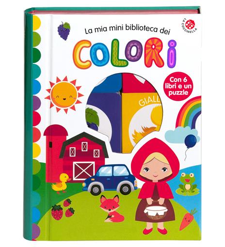 La mia mini biblioteca dei colori. Ediz. a colori - copertina
