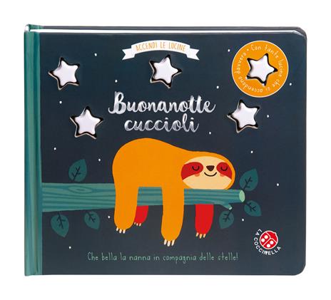 Buonanotte cuccioli. Accendi le lucine. Ediz. a colori - copertina