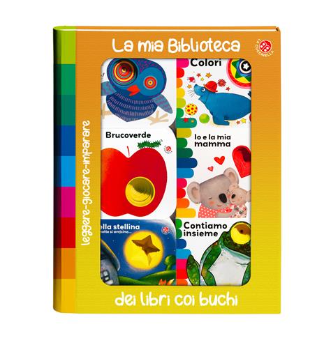 La mia biblioteca dei libri coi buchi. Ediz. a colori - 2